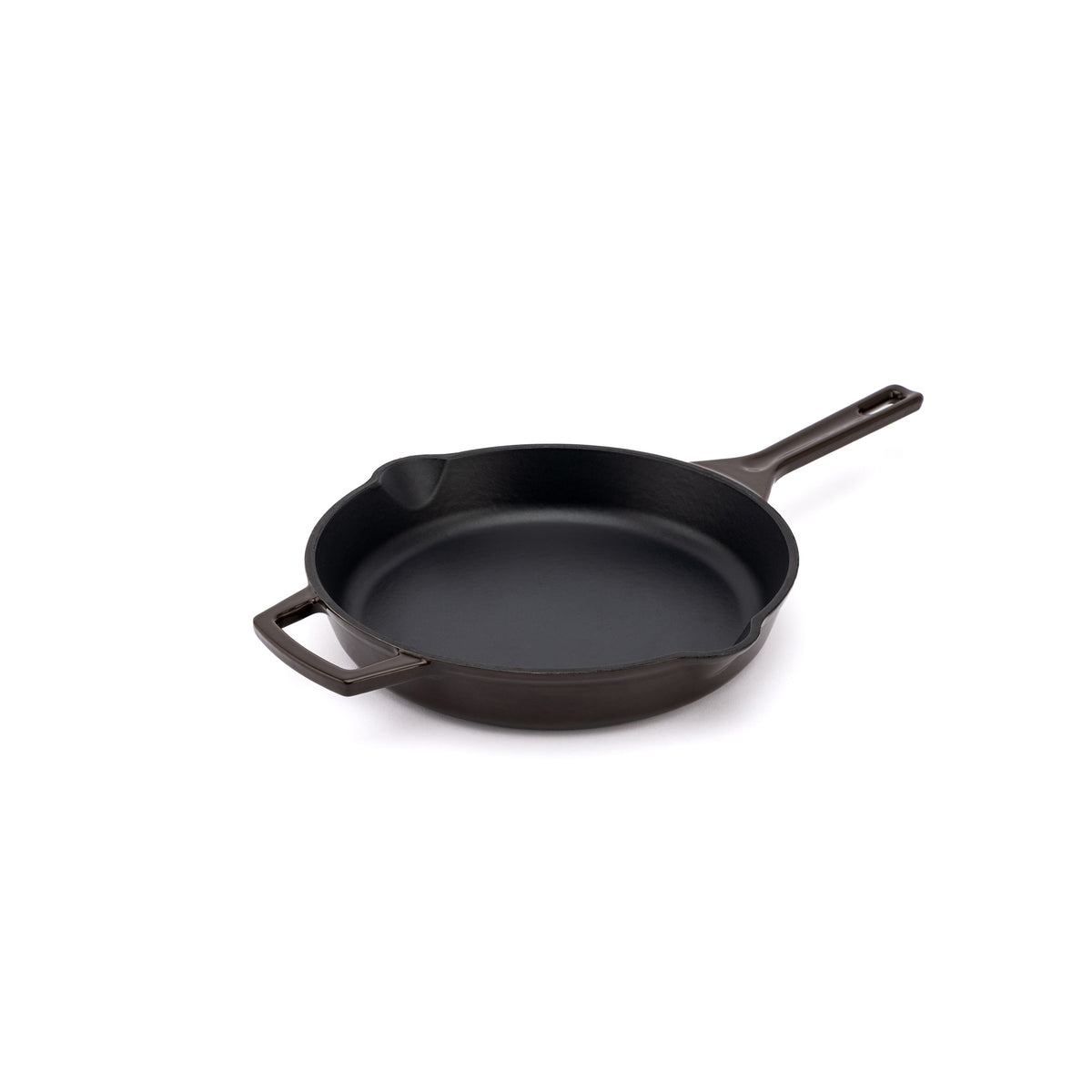Smaltovaná litinová pánev Ember 26 cm - hnědá