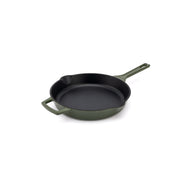 Smaltovaná litinová pánev Ember 26 cm - olivově zelená