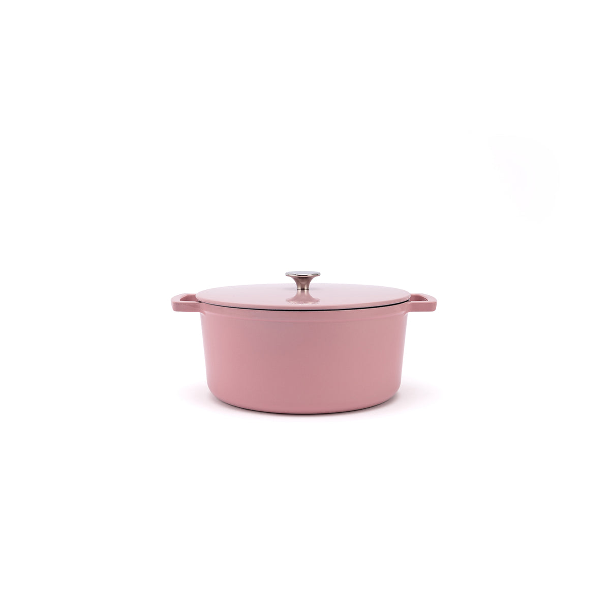 Zománcozott öntöttvas lábas Ember 24 cm rózsaszín