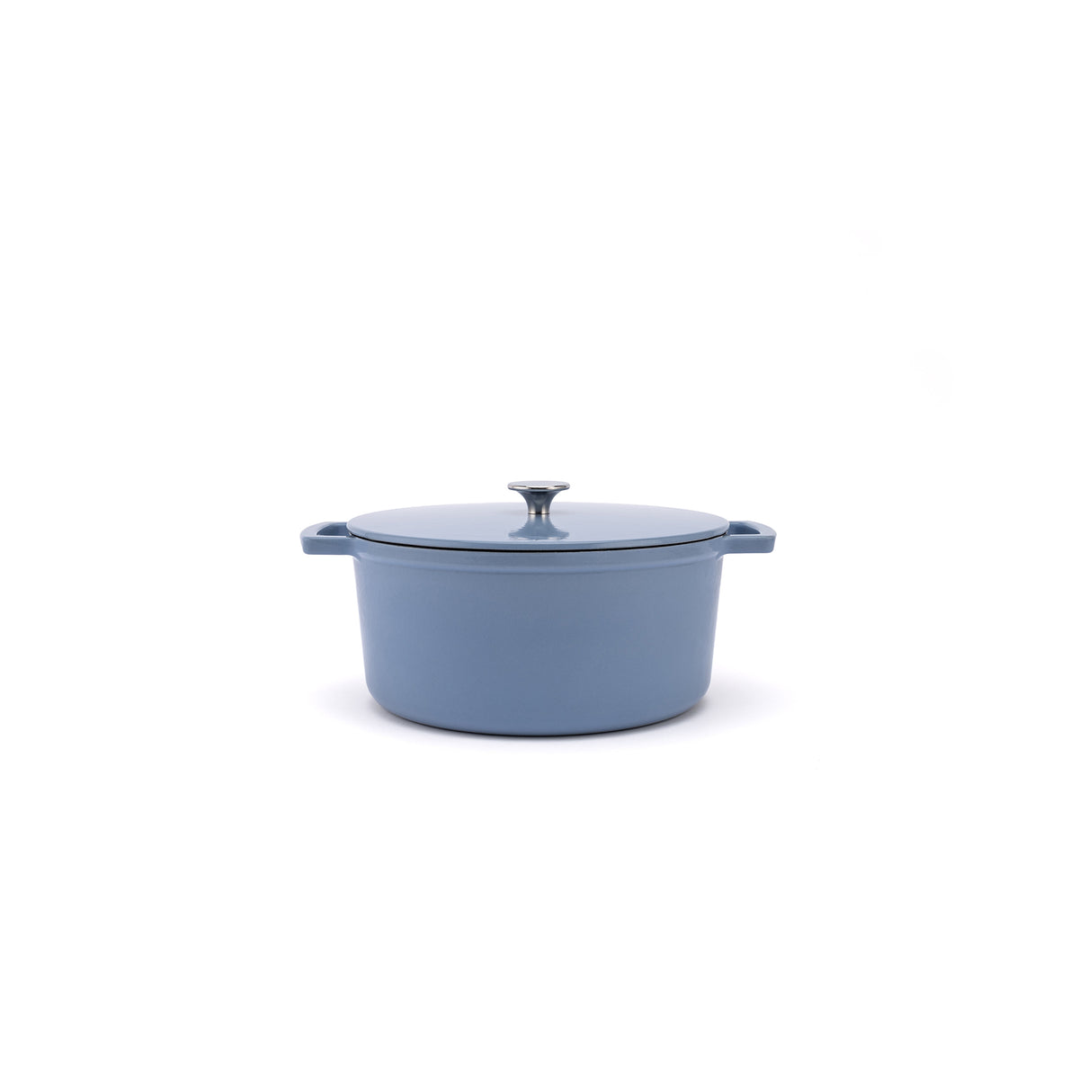 Zománcozott öntöttvas lábas Ember 24 cm kék