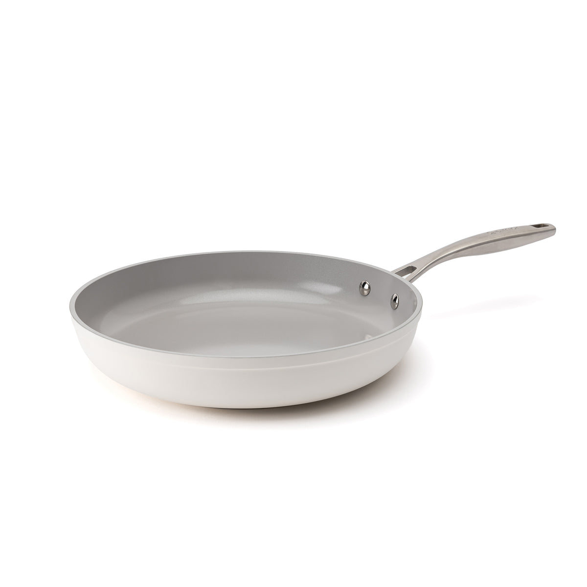Nepřilnavá keramická pánev Zen Ø 28 cm - krémově bílá