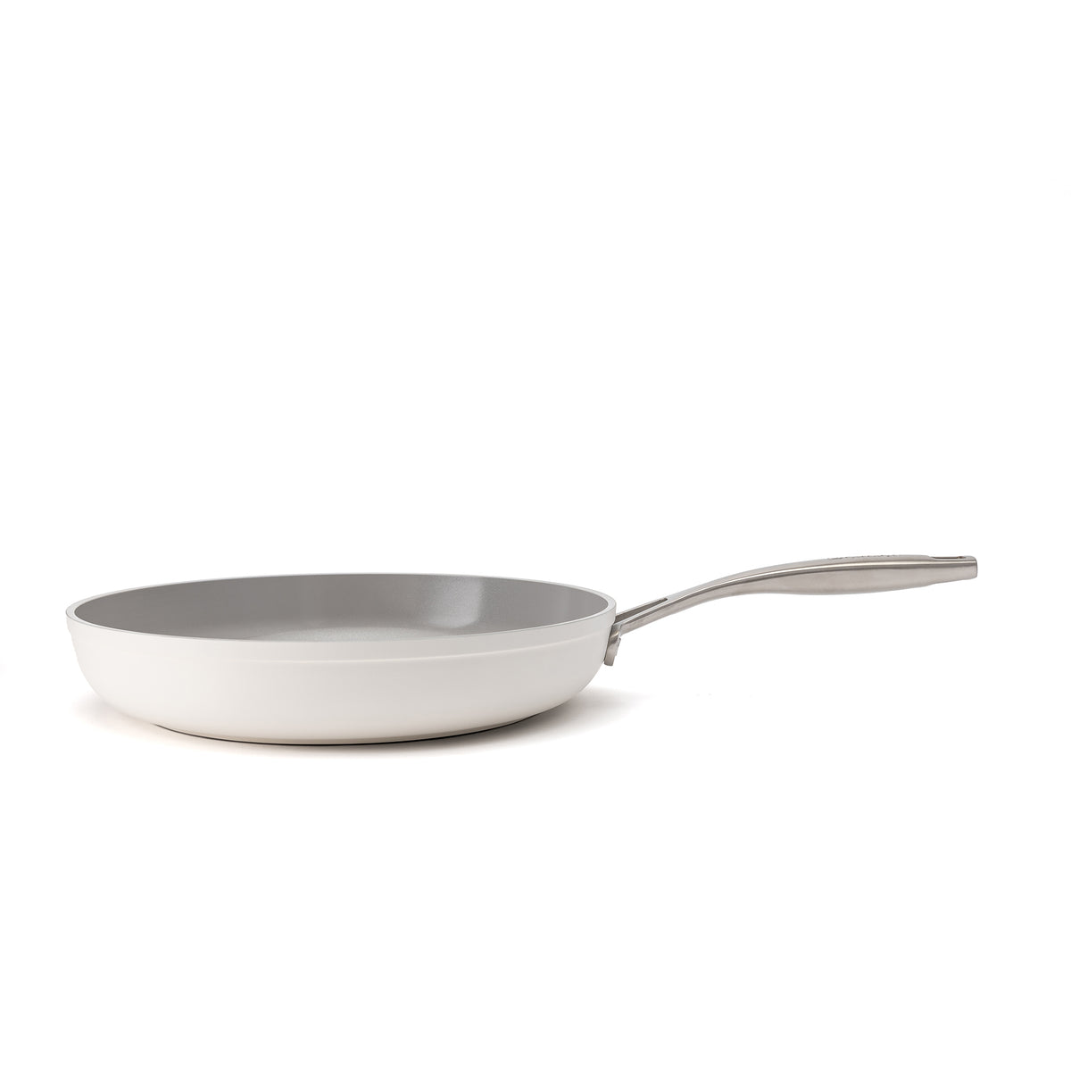 Nepřilnavá keramická pánev Zen Ø 28 cm - krémově bílá