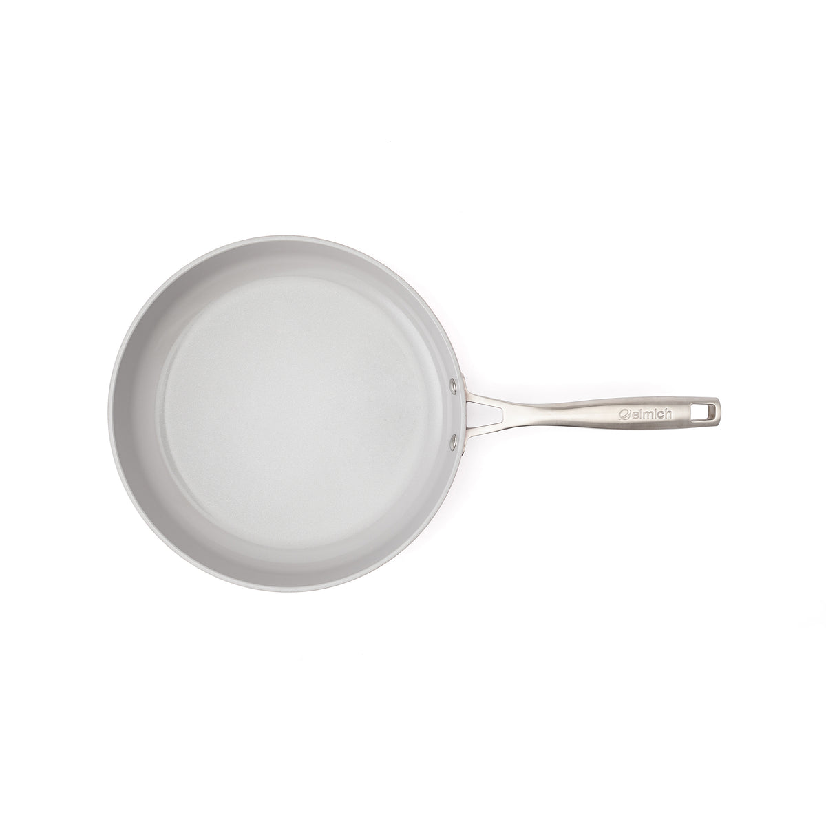 Nepřilnavá keramická pánev Zen Ø 28 cm - krémově bílá