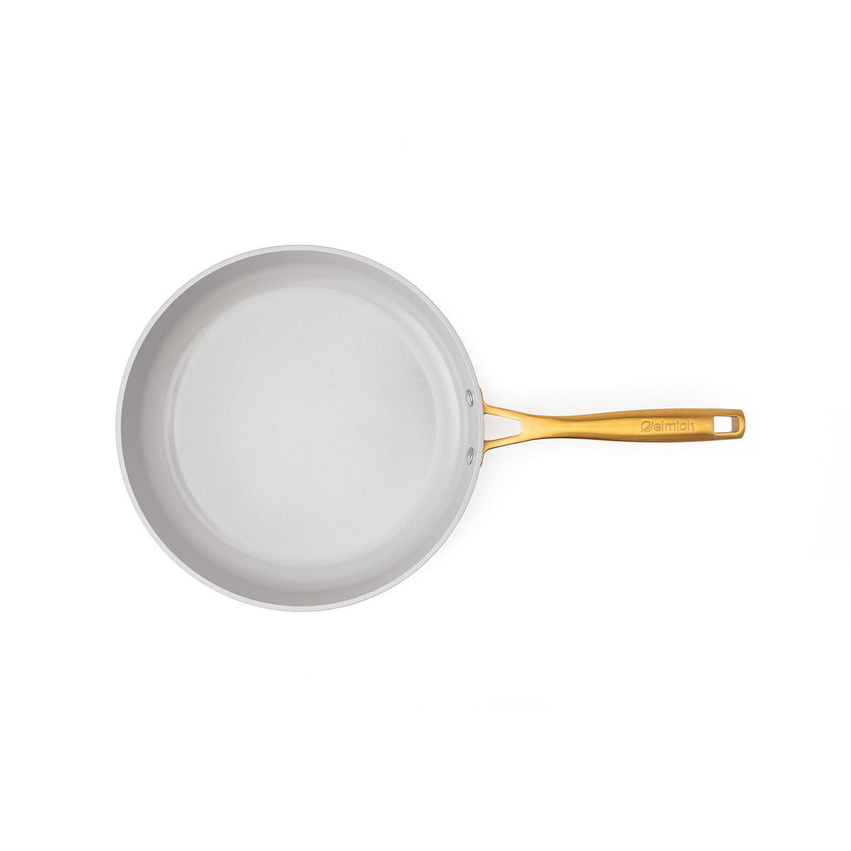Tapadásmentes kerámia serpenyő Zen Ø 28 cm – krém-arany