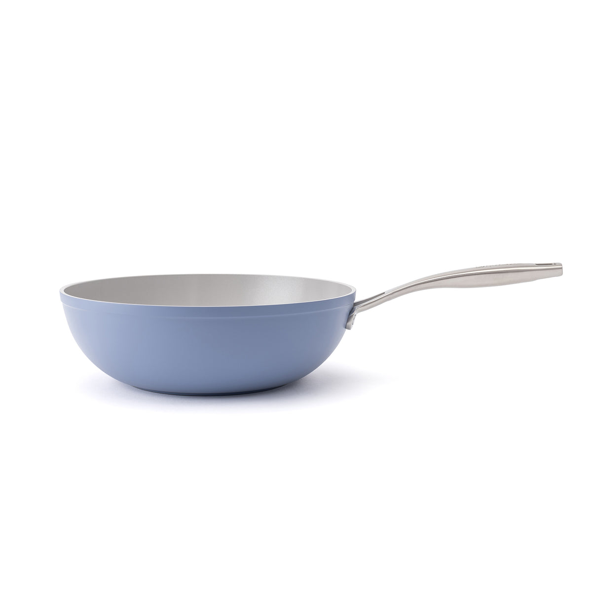 Tapadásmentes kerámia wok serpenyő Zen Ø 28 cm – kék