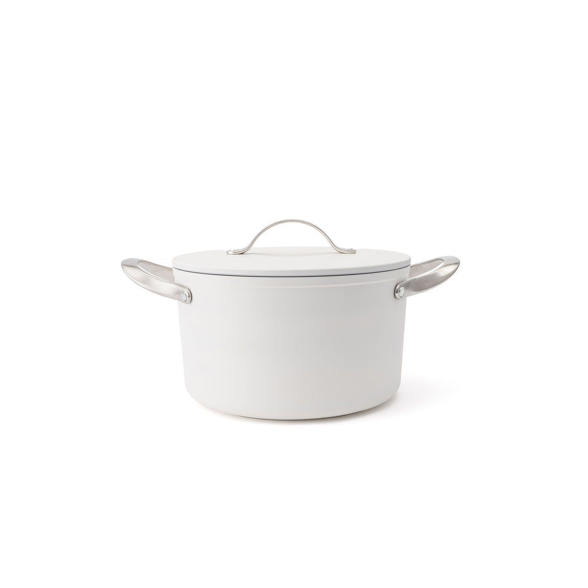 Tapadásmentes kerámia fazék Zen Ø 20 cm – krémfehér