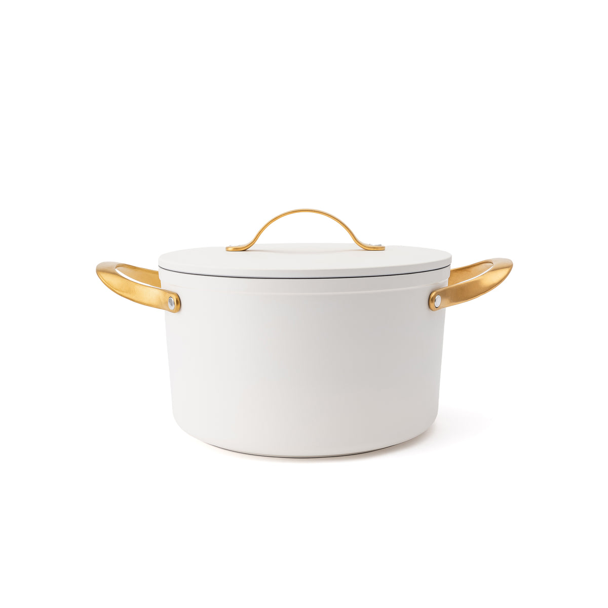 Tapadásmentes kerámiaedény Zen Ø 24 cm – krém-arany