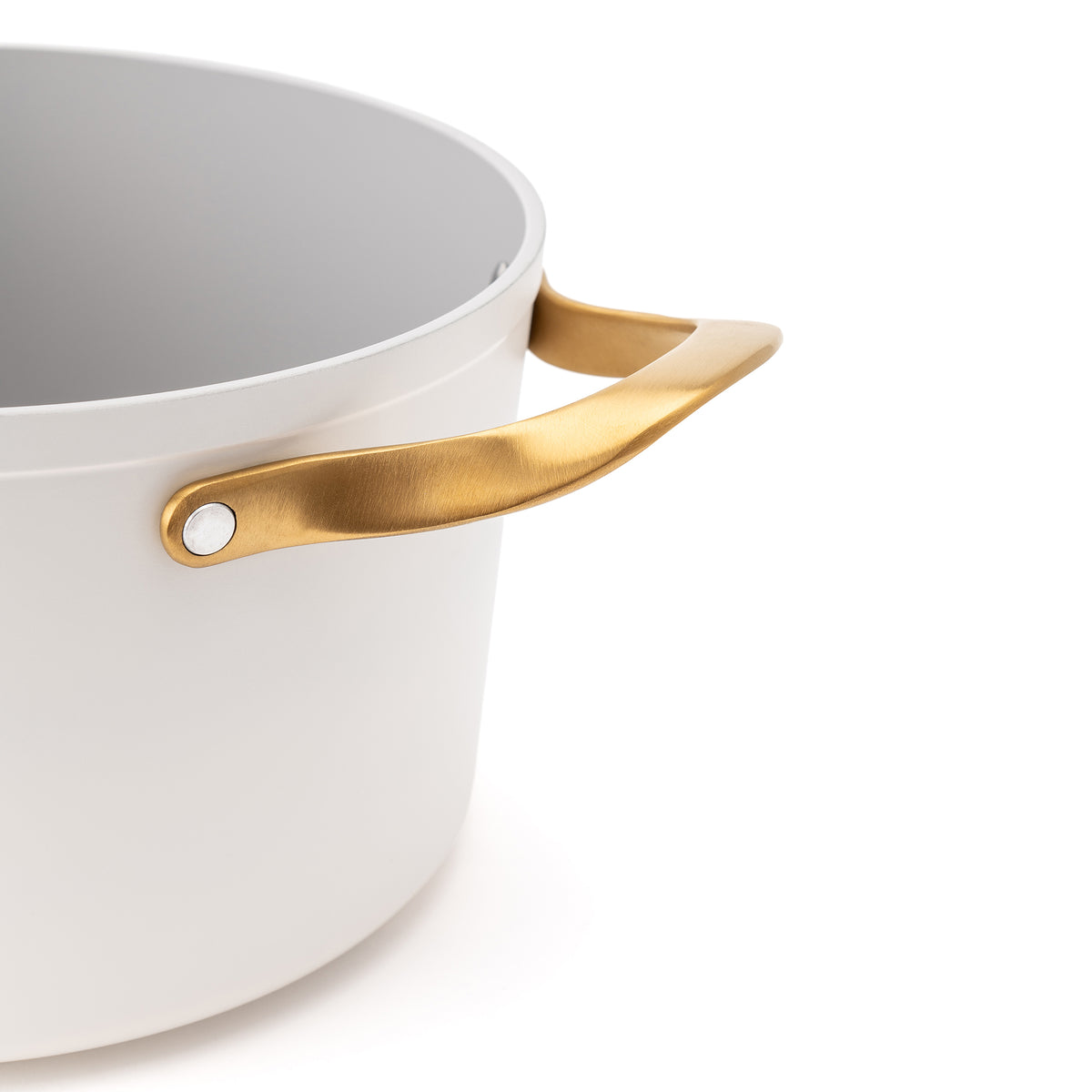 Tapadásmentes kerámiaedény Zen Ø 24 cm – krém-arany