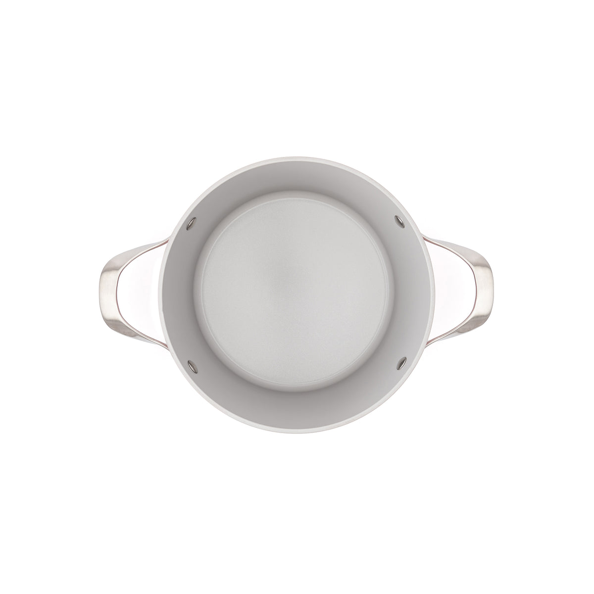 Tapadásmentes kerámiaedény Zen Ø 24 cm – krémfehér