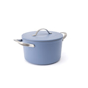 Nepřilnavý keramický hrnec Zen Ø 24 cm - modrá