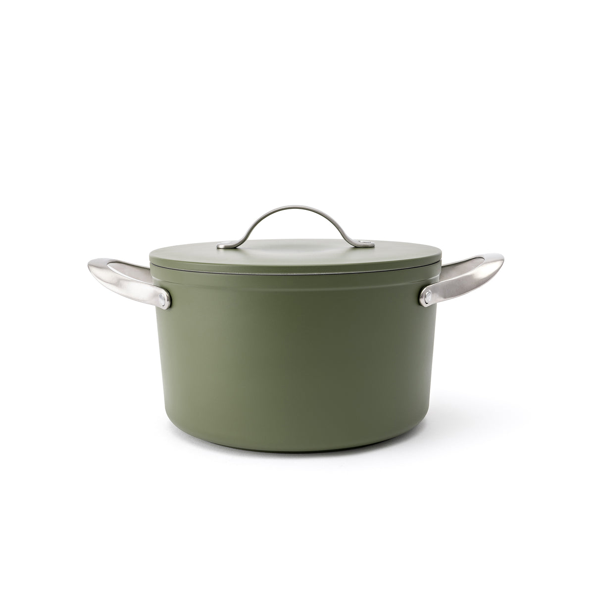 Tapadásmentes kerámiaedény Zen Ø 24 cm – olívazöld
