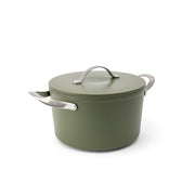 Tapadásmentes kerámiaedény Zen Ø 24 cm – olívazöld