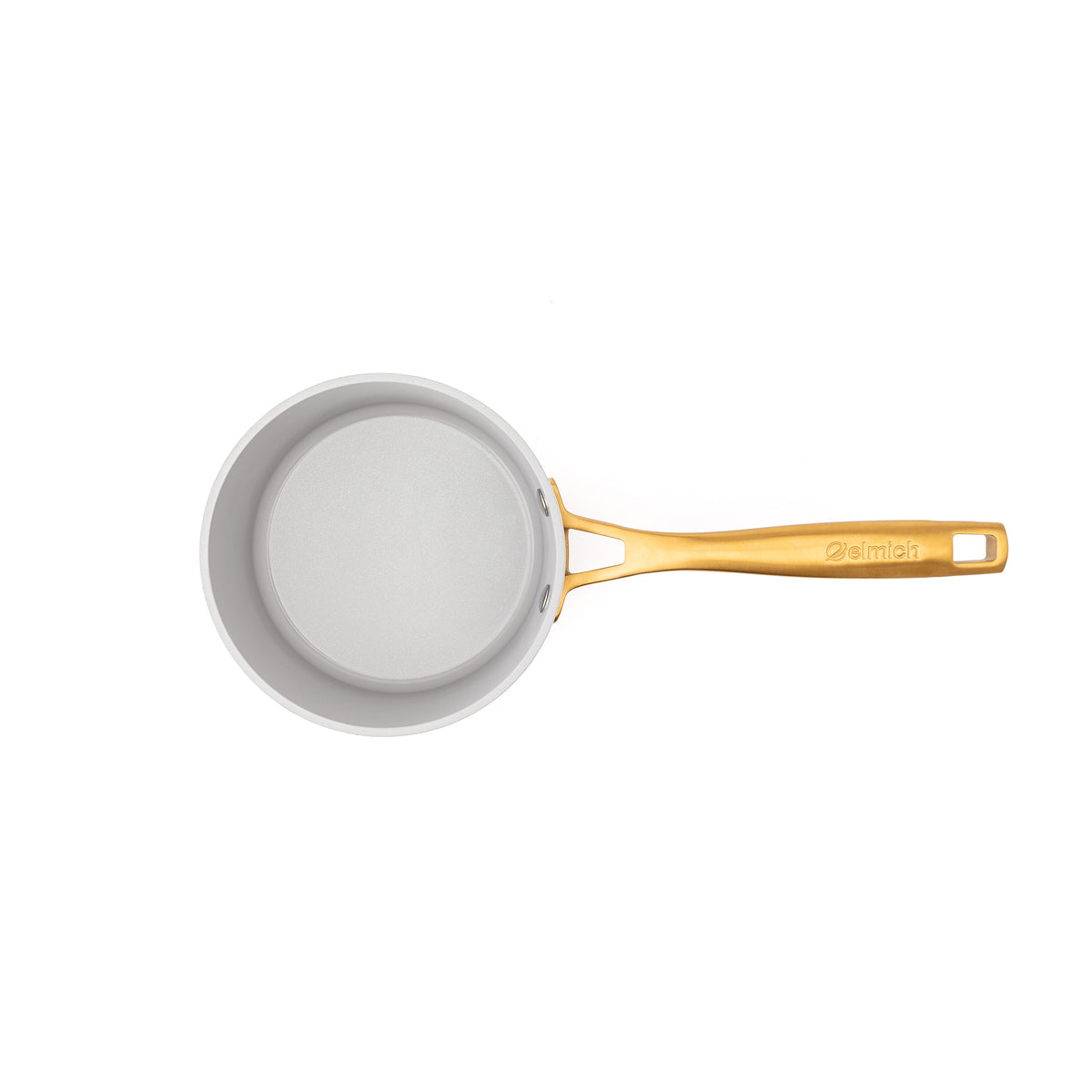 Tapadásmentes kerámia nyeles lábas Zen Ø 16 cm – barnás arany
