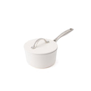 Nepřilnavý keramický rendlík Zen Ø 16 cm - krémově bílá